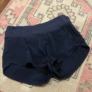 Navy Outdoor Voices Athletic Shorts